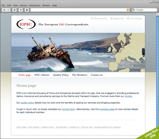 view live site (new page)
